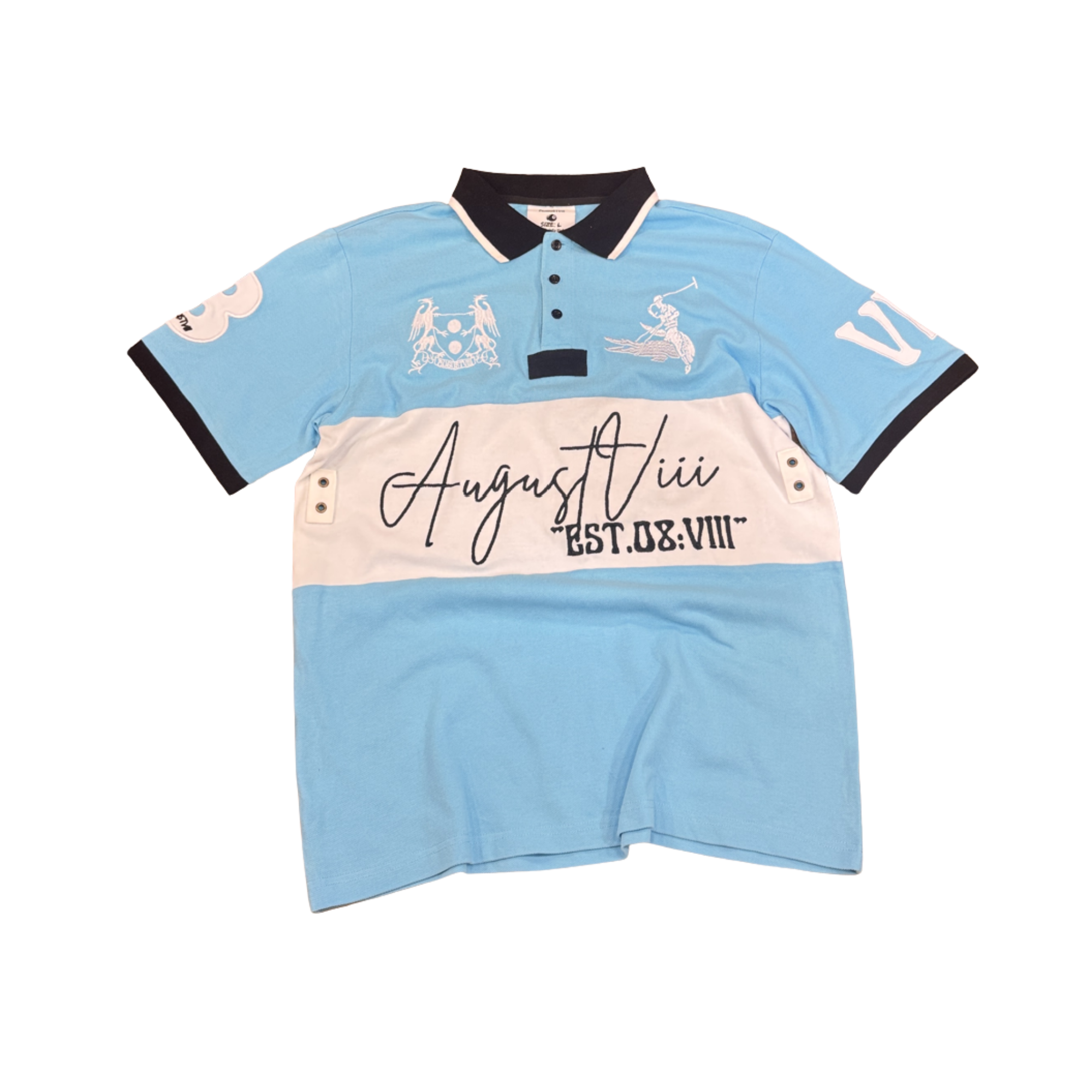 AGST*8 Monarch Blue Polo