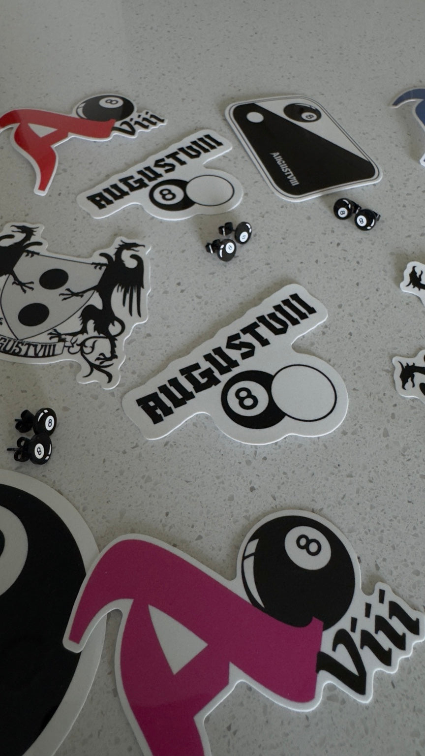 AGST*8 Sticker Pack (5 stickers)